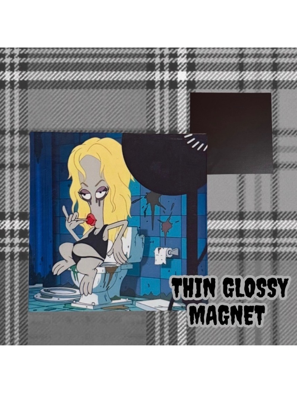 American Dad Roger Glossy Magnet